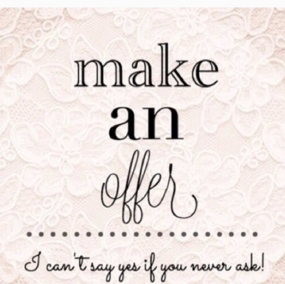 Open to all reasonable offers